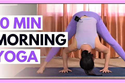 10 Min Morning Yoga Stretch For An ENERGY BOOST