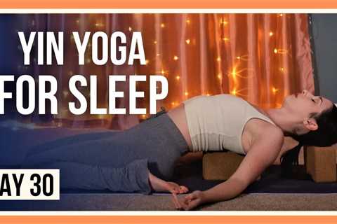 15 Min Yin Yoga Stretches – Day #30 (RELAXING YOGA BEFORE BEDTIME)