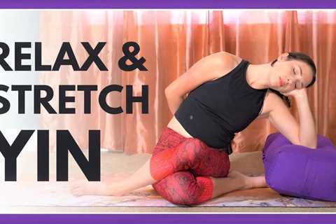 45 Min Full Body Yin Yoga With A Bolster