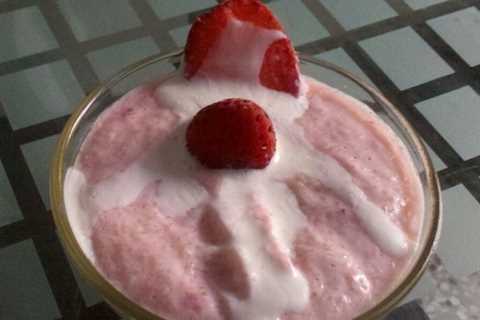 Low Carb High Fiber Strawberry Yoghurt Recipe