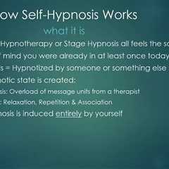 How to Use Self Hypnosis to Help With Pain, Anger, Or Depression