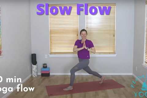 20 Minute Yoga Class – Slow Flow for Calming and Grounding