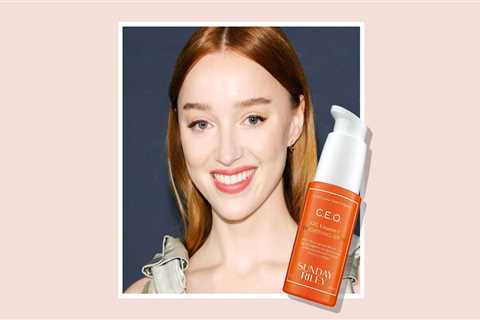 Bridgeton's Phoebe Dynevor Swears By This Vitamin C Serum For Glowy Skin