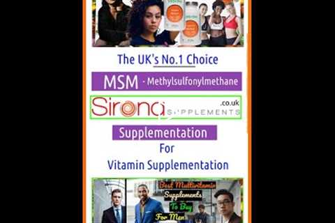 Msm Nutritional Supplements