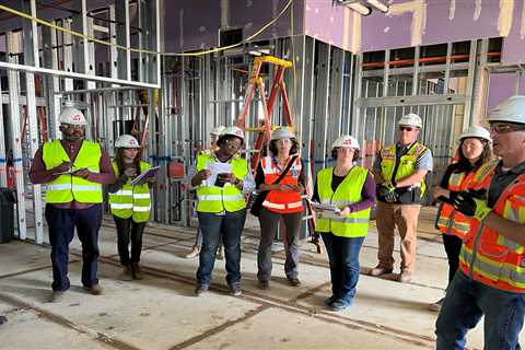 Students See Green Building Taking Shape at Eastern Wake 4.0 Site