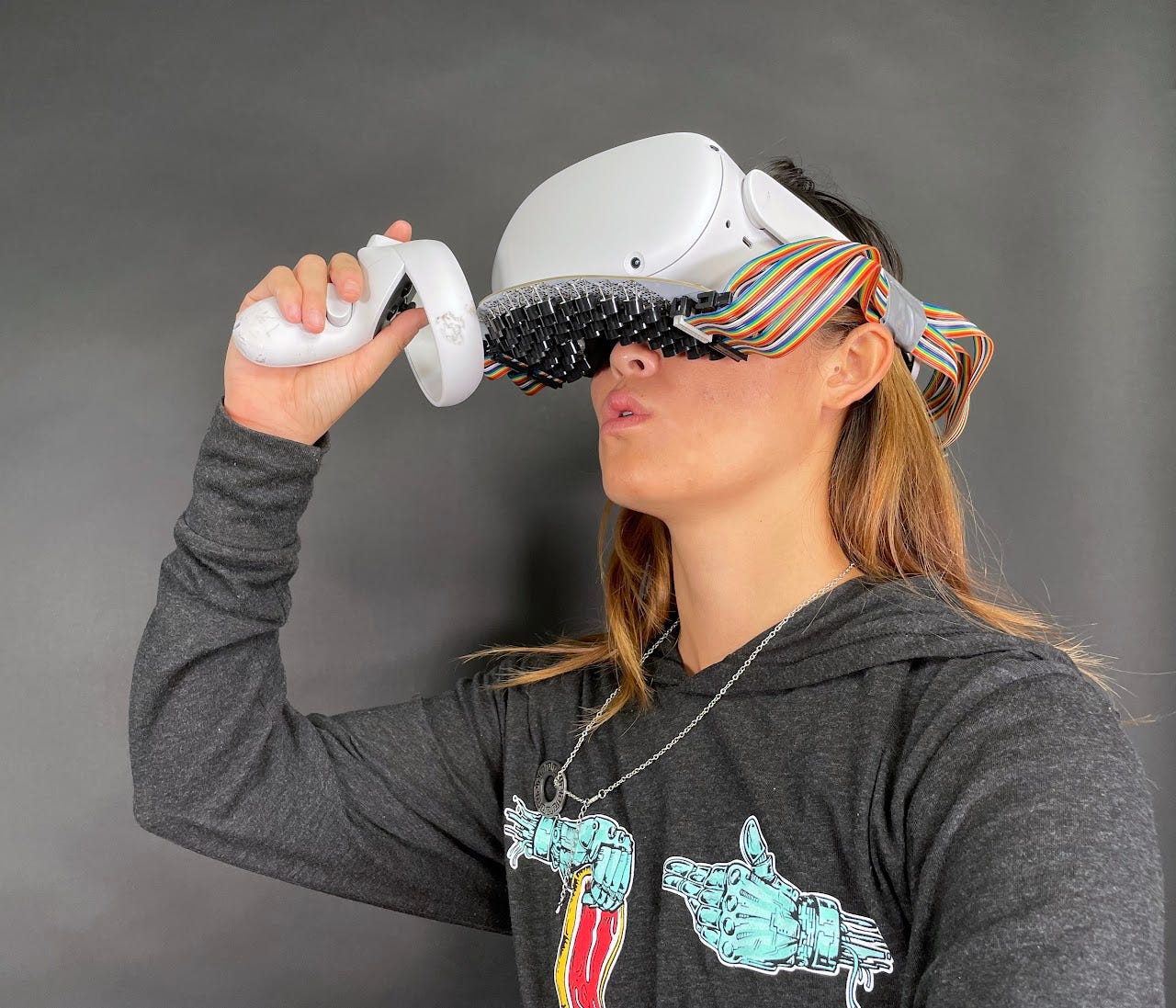 A New VR Headset Can Simulate the Feeling of Bugs Crawling on Your Face