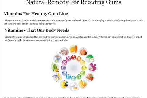 Receding Gums Remedy