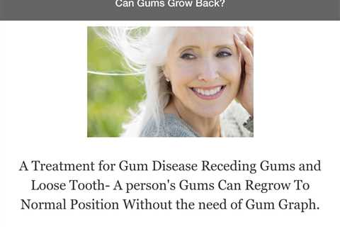 Receding Gums Grow Back