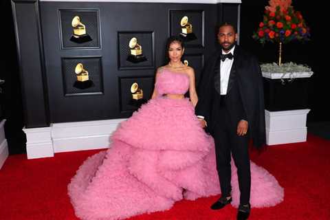 Big Sean 'can't wait to be a dad' as Jhené Aiko shows off baby bump in Beverly Hills