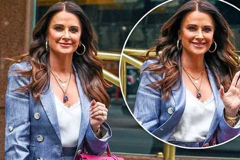 RHOBH: Kyle Richards steps out in Sydney with $30,000 Hermès handbag