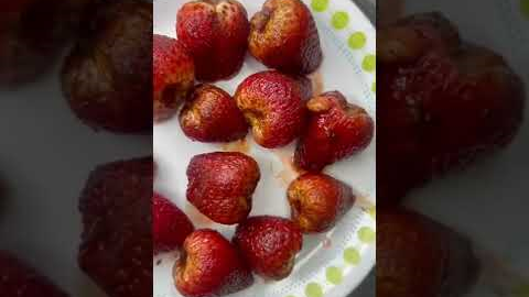 Air Fryer Strawberries 🍓|| keto diet for beginners ||🔥 Weight Loss Diet #keto #tiktok #shorts2022