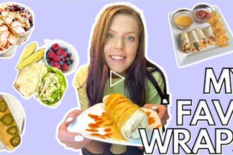 MY FAVORITE QUICK & EASY WRAPS | Meals I Eat to Lose Weight | My Weight Loss Journey