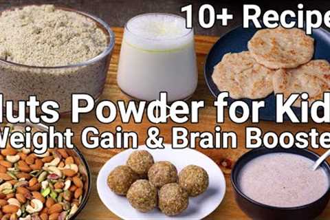 10+ Recipes using Nut Mix Powder for Weight Gain - Kids & Toddlers | Protein Powder for Weight..