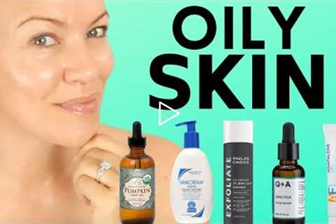 OILY SKIN with Hormonal ACNE -  INEXPENSIVE SKINCARE ROUTINE