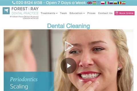 Teeth Cleaning London - Forest & Ray - Dentists, Orthodontists, Implant Surgeons