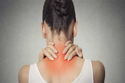 What does severe neck pain indicate?