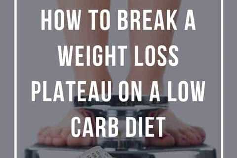 How to Overcome the Weight Loss Plateau