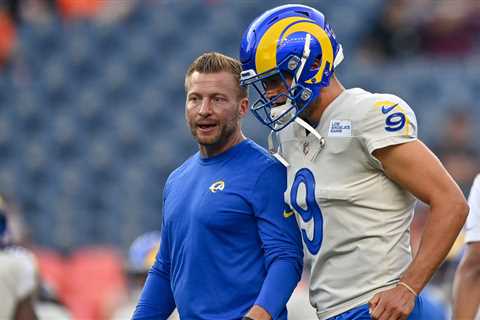 Elbow vs. 'Execution': Coach Sean McVay Reveals Rams' Matthew Stafford Concerns