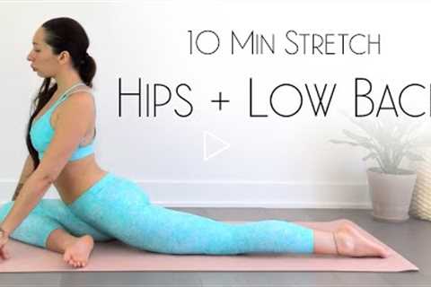 10 Minute Yoga for Hip and Lower Back Tension Relief