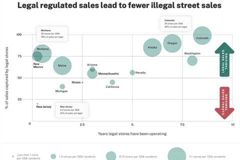 Local Marijuana Business Bans Are Helping Illicit Markets Thrive In Legal States, Report Finds