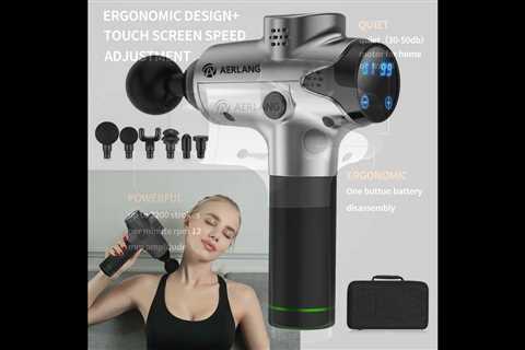 AERLANG Handheld Percussion Massage Gun