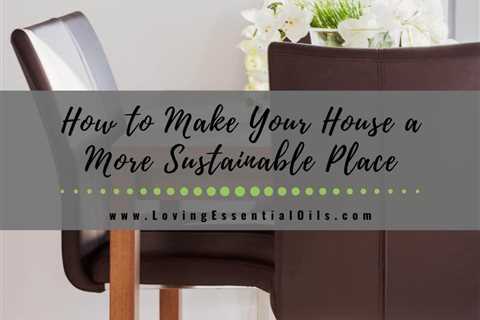 How to Make Your House a Healthier and More Sustainable Place