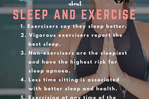 Does Exercise Help You Sleep?