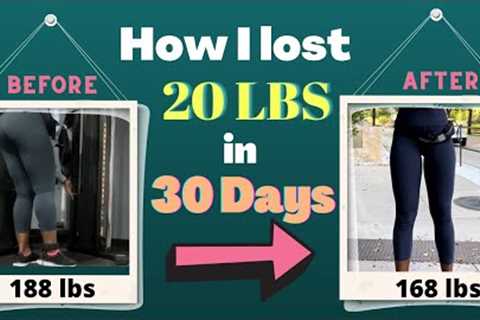 I Lost 20lbs in 30 Days | raw vegan