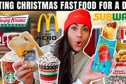 I only ate festive fast food!