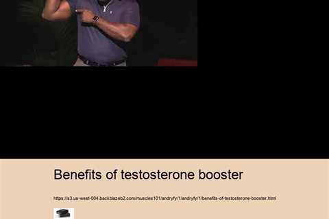 benefits of testosterone booster