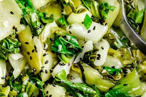 Simple Sauteed Bok Choy