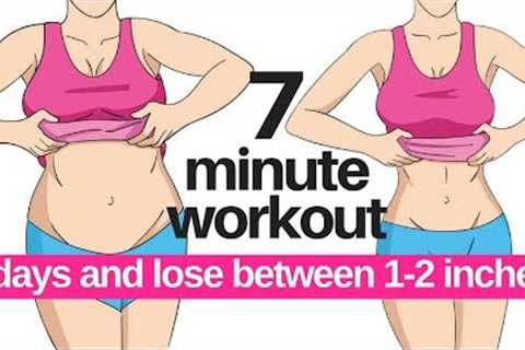 7 DAY CHALLENGE 7 MINUTE WORKOUT TO LOSE BELLY FAT - HOME WORKOUT TO LOSE INCHES   Lucy Wyndham-Read