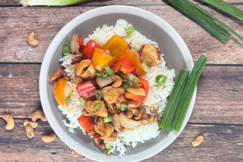 Healthy Cashew Chicken {Better than Takeout}