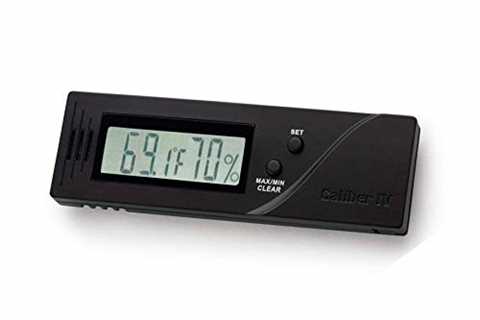 Cigar Oasis Caliber IV Digital Hygromter by Western Humidor - Highest rated digital hygrometer for..