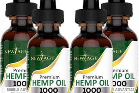 Hemp Oil Extract - 4 Pack - 1000 Natural Hemp - Grown  Made in USA - Natural Hemp Drops - Helps..