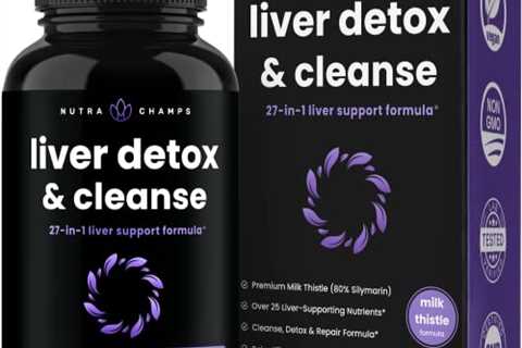 Liver Cleanse Detox  Repair Formula | 25+ Herbs: Milk Thistle Extract with Silymarin, Artichoke,..