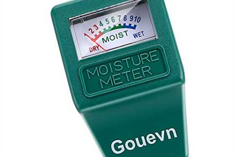 Gouevn Soil Moisture Meter, Plant Moisture Meter Indoor  Outdoor, Hygrometer Moisture Sensor Soil..