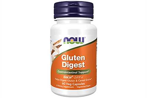 NOW Supplements, Gluten Digest with BioCoreÂ®DPP IV, Gastrointestinal Support*, 60 Veg Capsules