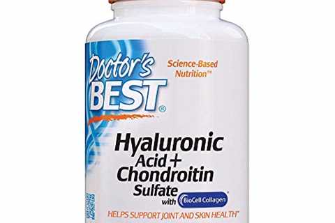 Doctor's Best Hyaluronic Acid with Chondroitin Sulfate, Non-GMO, Gluten Free, Soy Free, Joint..
