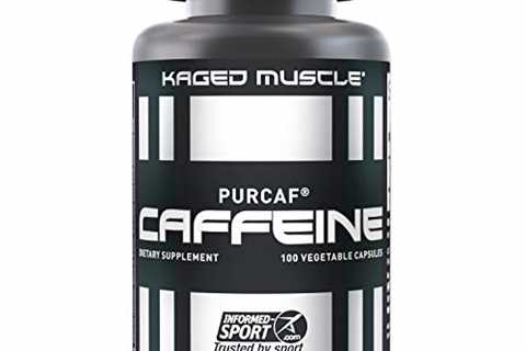 Kaged Muscle, PurCaf Organic Caffeine Capsules, Energy Boost, No Jitters, 90% Pure Caffeine, 100..