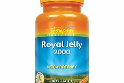 Thompson Royal Jelly, Ultra Potency, 2000 Mg, 60 Capsules