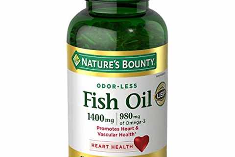 Nature's Bounty Fish Oil 1400 Mg Odor-less Maximum Strength: 130 Coated Softgels by Nature's Bounty