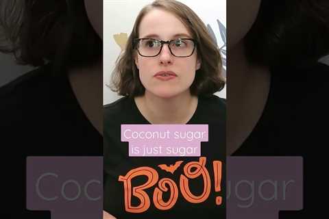 Coconut Sugar is just sugar #shorts #coconutsugar