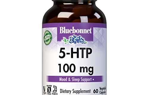 Bluebonnet Nutrition 5-HTP (Hydroxytrypophan) 100mg, for Neurotransmitter Support*, Supports..