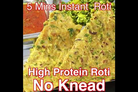 High Protein Gluten Free Roti – Weight Loss Roti – Flatbread  – #shorts