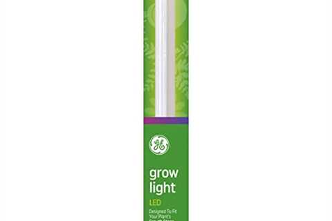 GE Lighting LED Grow Light Bulb for Indoor Seeds and Green Plants, 30-Watt, Full Spectrum, 48-Inch, ..