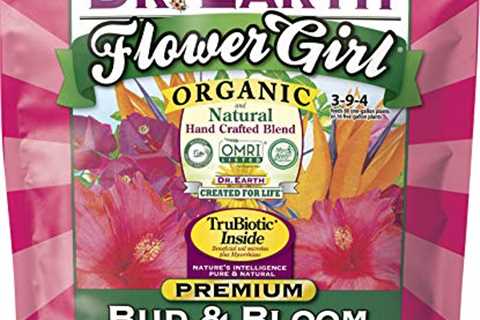 Dr. Earth 707P Organic 8 Bud  Bloom Fertilizer in Poly Bag, 4-Pound,Multi