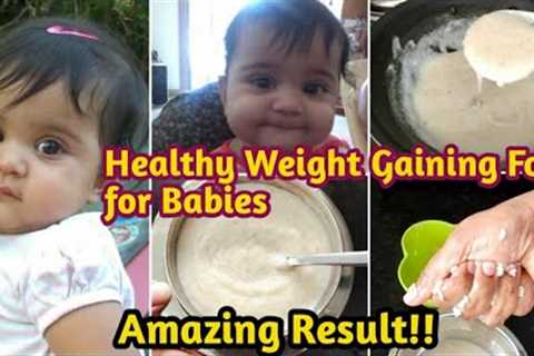 Magical weight gain baby food👶8 months to 12years weight gain recipe for baby & Kids|Tamil