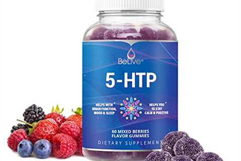 BeLive 5-HTP Gummies - Designed for Mood Enhancing, Stress Relief, and Sleep Support â 5-HTP Made ..