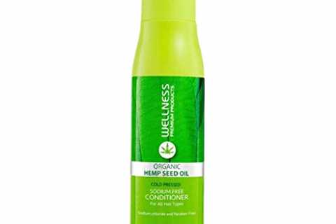 WELLNESS PREMIUM PRODUCTS Organic Hemp Seed Oil Conditioner 500ml - Hemp Seed Oil Conditioner for..